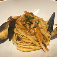 魚タリアン YO - 魚介のペスカトーレ♪