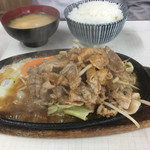 仔馬ドライブイン - 焼肉定食(^^)