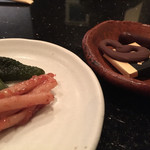 BAR 和香 - お漬物とチョコレート
