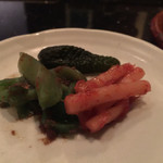 BAR 和香 - 牛蒡のキムチうまいやん。