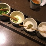 日田まぶしの薬味のみなさん