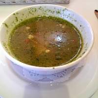 ブラッスリー ポール・ボキューズ 銀座 - 豆のスープ