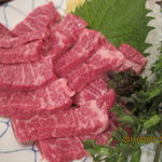 季節料理 加乃 - やはり馬刺しは欠かせない