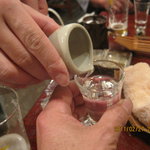 季節料理 加乃 - 半纏にはお酒が良く似合います