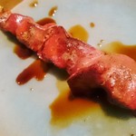 焼鳥 修 - 白レバー(も）