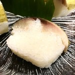 千登利亭 - 肉厚な鯖寿司⤴︎⤴︎
