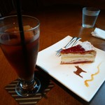 Caffe gita - ケーキセット　700円