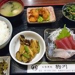 Oshokujidokoro Komagawa - 人気の日替り定食720円