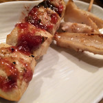 Kushi yoshi - 梅ささみ焼とヤゲンナンコツ