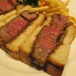 洋食 おがた - 島根より…牛ロースカツサンド