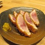 洋食 おがた - 活アジフライ　レアに揚げて