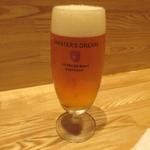 洋食 おがた - 生ビール