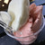 北の白い風船 - 料理写真:ジェラートダブル(ドントルマ・イチゴミルフィーユ 350円)