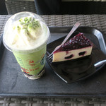 Starbucks - 料理写真:緑茶フラップチーノ