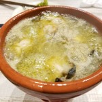 dombi- - 牡蠣のアヒージョ