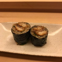 鮨 よし田 - アナゴの巻物