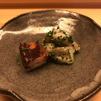 鮨 よし田 - アオリイカと長崎産タコ