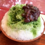 Saruya - 鴨の氷室の氷 抹茶小豆