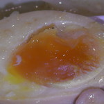 ラーメン　みそ伝 - 煮卵