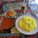 SILKROAD CURRY HOUSE - セット全容