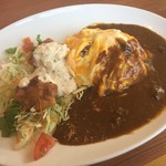 カレー＆オムライスの店 洋食亭 - オムカレーとチキン南蛮のセット