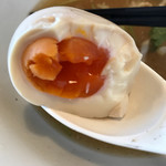 中華そば 田家 - 味玉のアップ