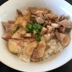 中華そば 田家 - チャーシューご飯