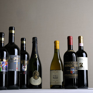 【一皿ごとにグラスで提供】プロに身を委ねるペアリングワイン