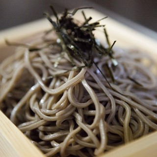 ◇Aromatic homemade soba noodles◇