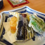 お料理 とみやま - おまかせ御膳：夏野菜の天ぷら