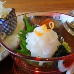 お料理 とみやま - おまかせ御膳：すじあな