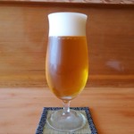 お料理 とみやま - 生ビール：プレミアムモルツ