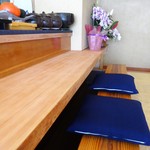 お料理 とみやま - カウンター席