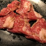 焼肉スエヒロ館 - 【2017.6.24】和牛上カルビ¥580