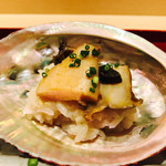 銀座 しのはら - 鮑リゾット