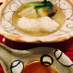 銀座 しのはら - 淡路鱧、活き鮑と煮鮑の食べ比べ