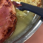 Pegs Glorified Ham n Eggs - 器の底はコテコテです♪