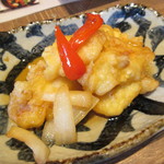 魚マルシェ - 【日替わりマルシェランチ　１０８０円】鶏の甘酢餡かけ♪