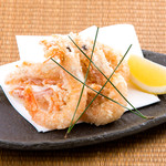 Satsuma fried red shrimp