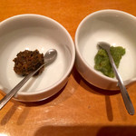 炊き餃子 とき家 - 自家製の生七味と柚子胡椒