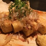 地酒と個室居酒屋 とく山 新橋本店 - 栃尾揚げ