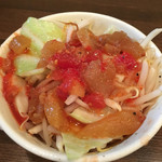 麺処 井の庄 - 酸っぱトマベジ:100円