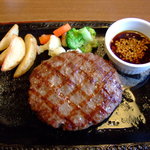 Suteki Gasuto - Beef100％ハンバーグ\1,000