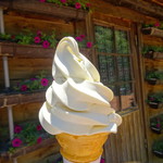 夢農場 - ラベンダーソフトクリーム