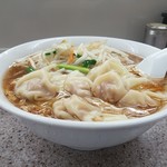中華麺店 喜楽 - もやしワンタン麺　2017.7