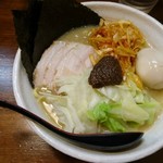 無銘 - 熟成練り醤油ラーメン具だくさん(17-07)