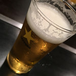 千房 - がっつりビールセットのグラスビール