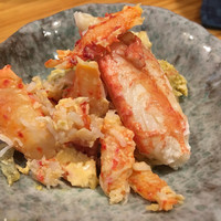 鮨処いちい - 毛蟹の味噌あえ