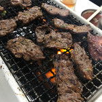 空 - ハラミとカルビ♪みんなたくさん食べて栄養つけて頑張ってねー＼(^o^)／もーお腹いっぱいで見るだけ！笑