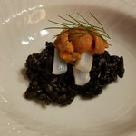 リストランテ ラ・バリック トウキョウ - イカ墨のリゾット